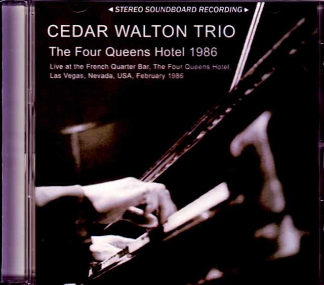 Cedar Walton Trio シダー・ウォルトン/NV,USA 1986