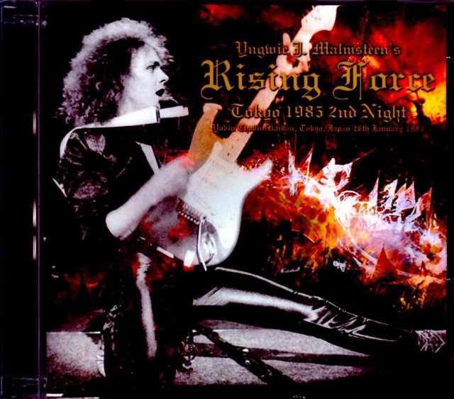 Yngwie J.Malmsteen Rising Force インヴェイ・マルムスティーン/Tokyo,Japan 1.26.1985