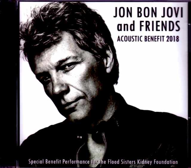 Jon Bon Jovi ジョン・ボン・ジョヴィ/NY,USA 2018 & more S & V