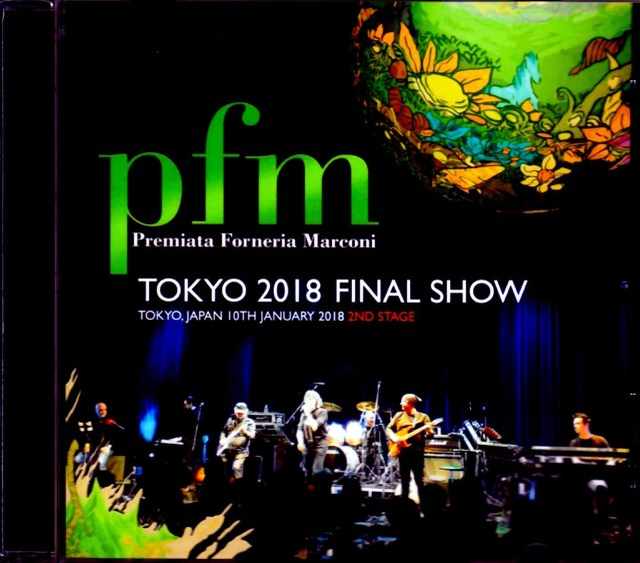 PFM Premiata Forneria Marconi プレミアータ・フォルネリア・マルコーニ/Tokyo,Japan 1.10.2018