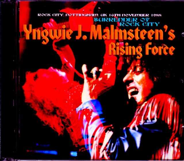 Yngwie J. Malmsteen’s Rising Force インヴェイ・マルムスティーン/UK 1988