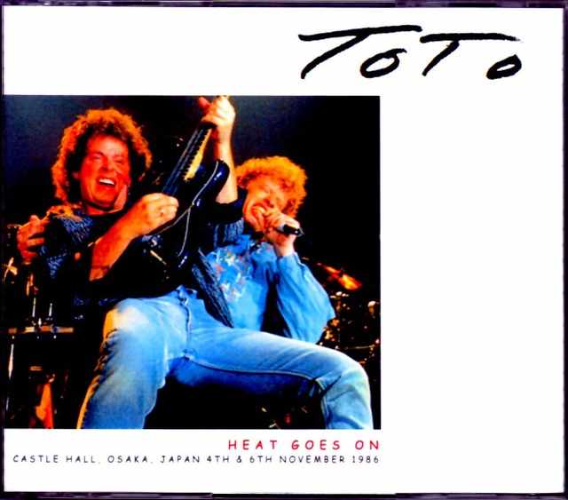 Toto トト/Osaka,Japan 1986 2Days