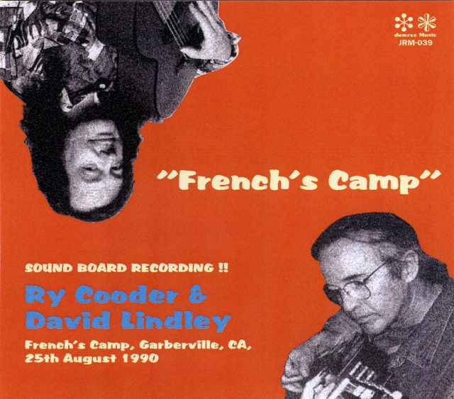 Ry Cooder & David Lindley ライ・クーダー デヴッィド・リンドレー/Ca 1990