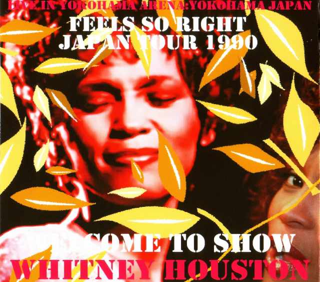 Whitney Houston ホイットニー・ヒューストン/Kanagawa,Japan 1990