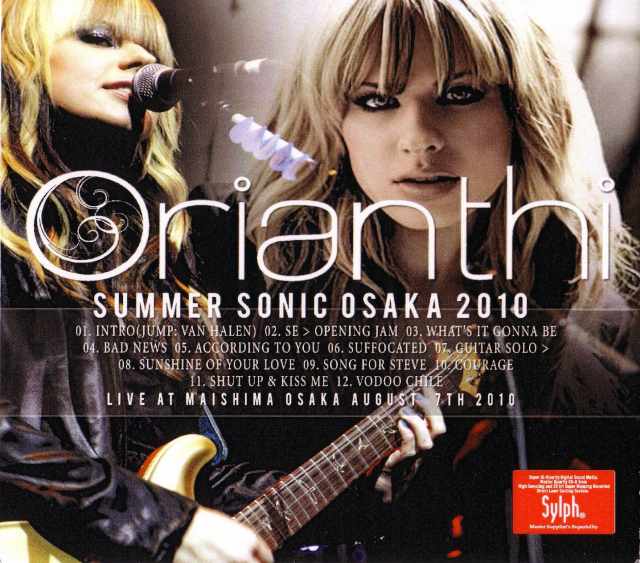 Orianthi オリアンティー/Osaka,Japan 2010