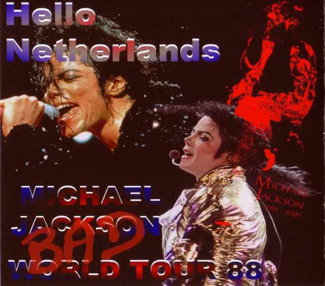 Michael Jackson マイケル・ジャクソン/Netherlands 1988