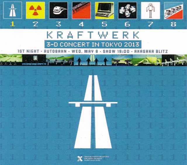 Kraftwerk クラフトワーク/Tokyo,Japan 5.8.2013