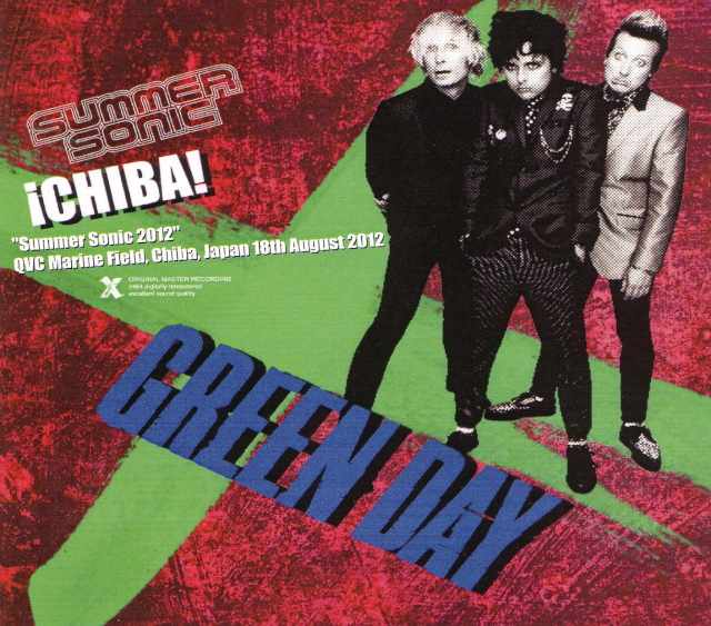 Green Day グリーン・デイ/Chiba,Japan 2012