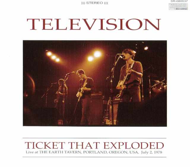 Television テレヴィジョン/Oregon,USA 1978