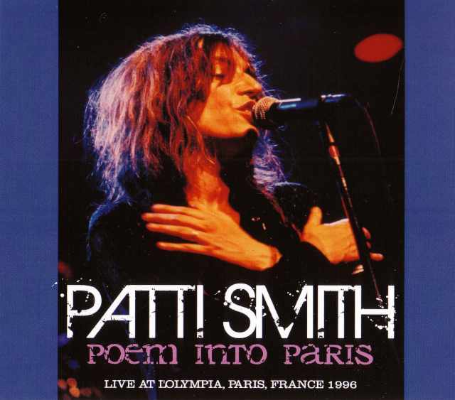Patti Smith パティ・スミス/Paris,France 1996