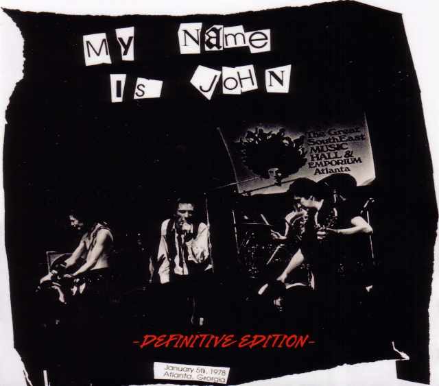 Sex Pistols セックス・ピストルズ/Georgia,USA 1978