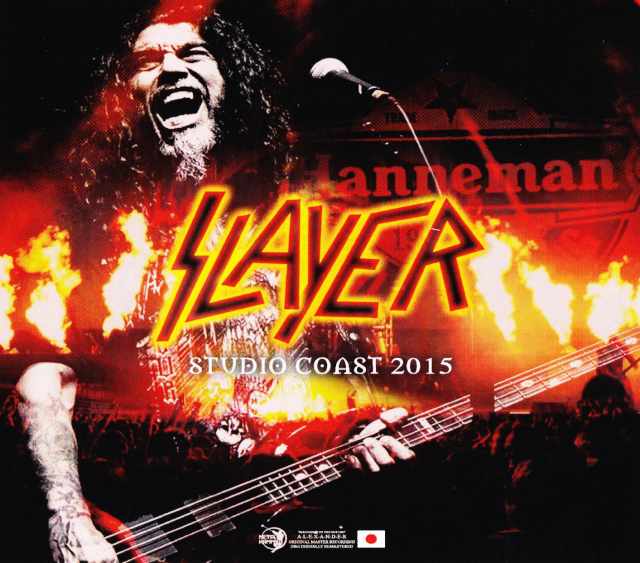 Slayer スレイヤー/Tokyo,Japan 2015