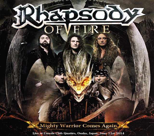 Rhapsody of Fire ラプソディー・オブ・ファイア/Osaka,Japan 2014