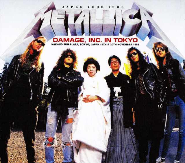 Metallica メタリカ/Tokyo,Japan 1986