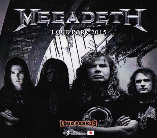 Megadeth メガデス/Saitama,Japan 2015