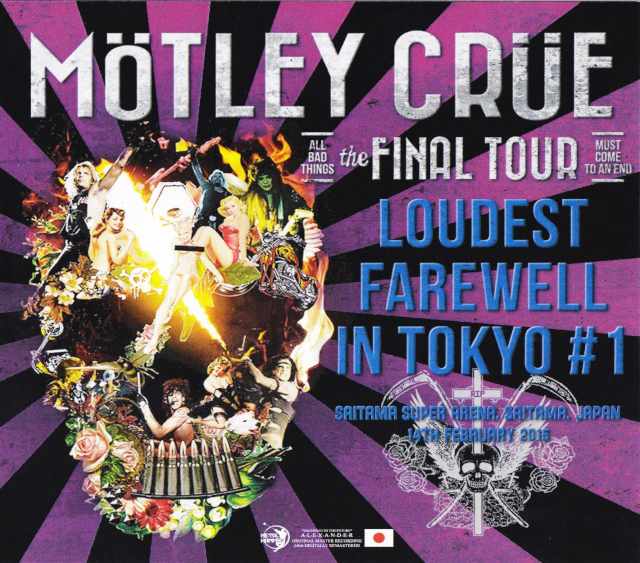 Motley Crue モトリー・クルー/Saitama,Japan 2.14.2015