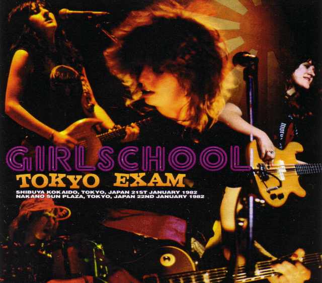 Girlschool ガールスクール/Tokyo,Japan 1982