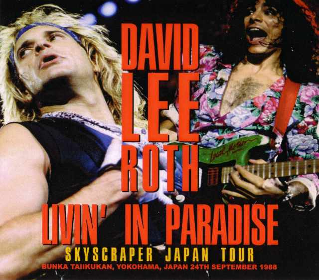 David Lee Rorh デヴィッド・リー・ロス/Kanagawa,Japan 1988