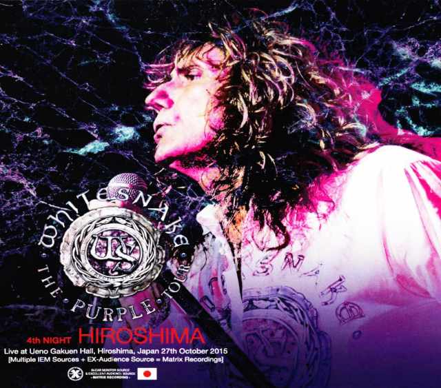 Whitesnake ホワイトスネイク/Hiroshima,Jaoan 2015