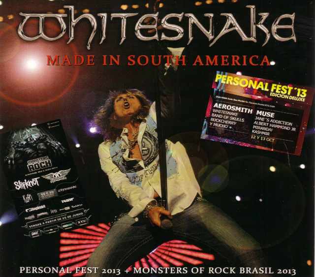 Whitesnake ホワイトスネイク/Argentina 2013 & more
