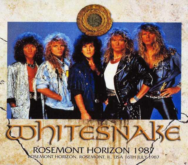 Whitesnake ホワイトスネイク/Illinois,USA 1987