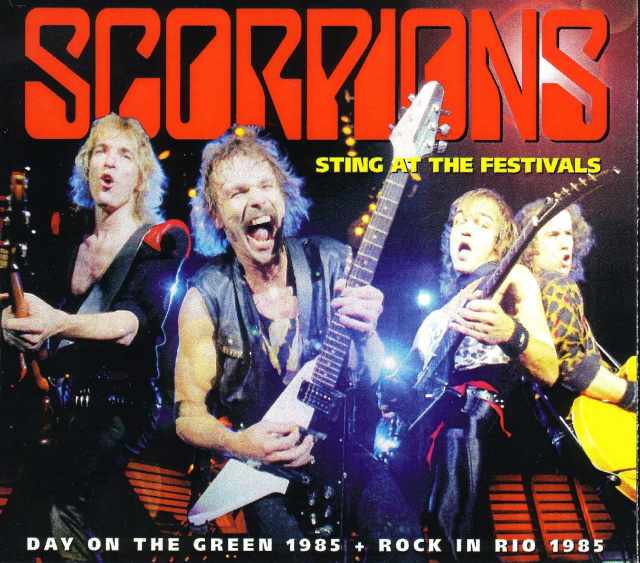 Scorpions スコーピオンズ/California,USA 1985 & more