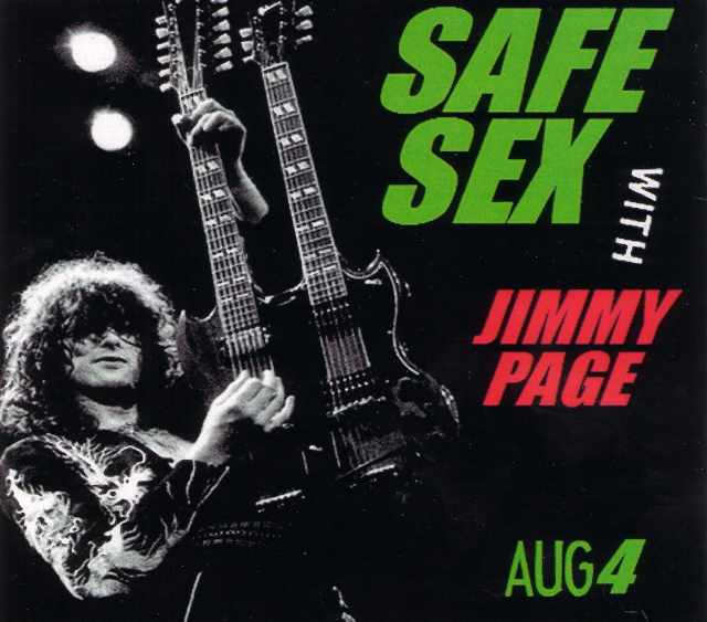 Jimmy Page,Safe Sex with Jason Bonham ジミー・ペイジ/Spain 1986