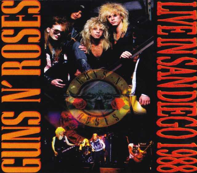 Gun N' Roses ガンズ・アンド・ローゼス/California,USA 1988