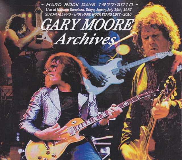 Gary Moore ゲイリー・ムーア/Tokyo,Japan 1987 & Archives