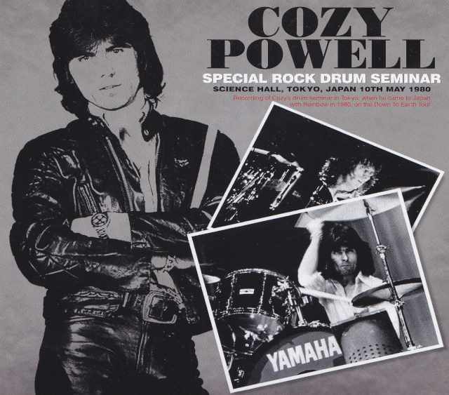 Cozy Powell コージー・パウエル/Tokyo,Japan 1980 Drum Seminar
