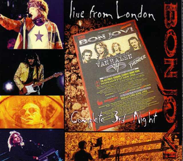 Bon Jovi ボン・ジョヴィ/London,UK 1995