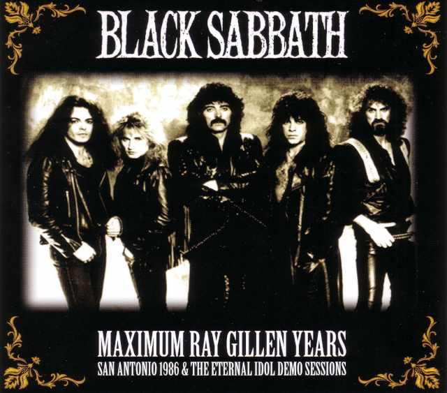 Black Sabbath ブラック・サバス/Texas,USA 1986