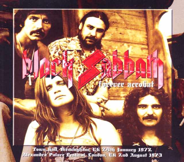 Black Sabbath ブラック・サバス/UK 1972 &1973