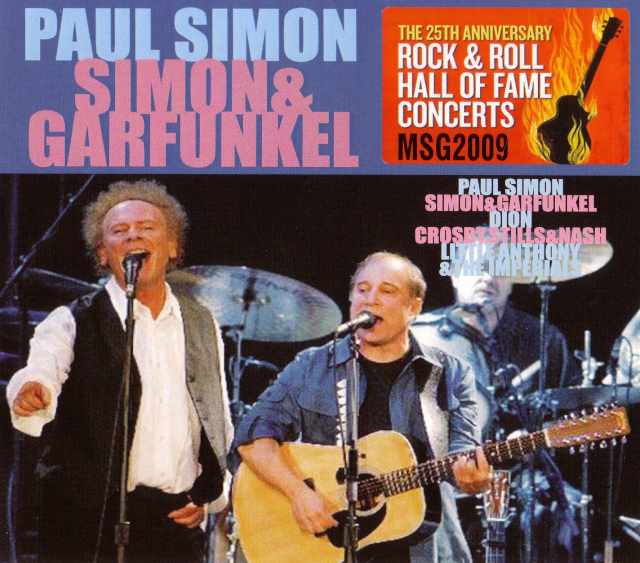 Simon & Garfunkel サイモン & ガーファンクル/New York,USA 2009