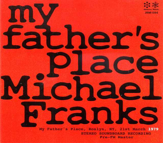 Michael Franks マイケル・フランクス/New York 1979