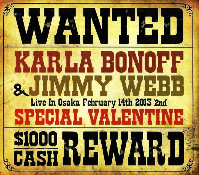 Karla Bonoff Jimmy Webb カーラ・ボノフ/Osaka,Japan 2013