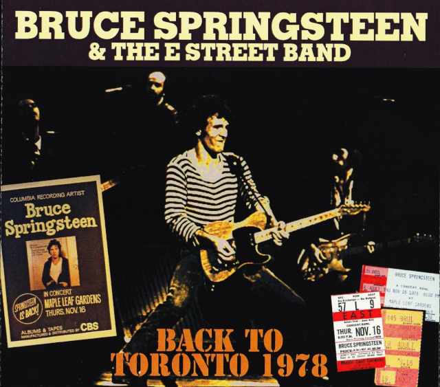 Bruce Springsteen ブルース・スプリングスティーン/Canada 1978