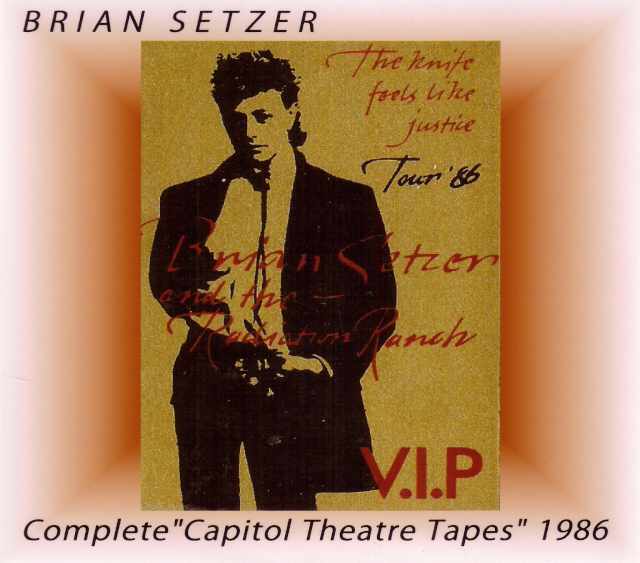 Brian Setzer ブライアン・セッツアー/New Jersey,USA 1986