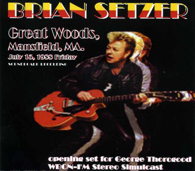 Brian Setzer ブライアン・セッツアー/Mansfield,MA 1988