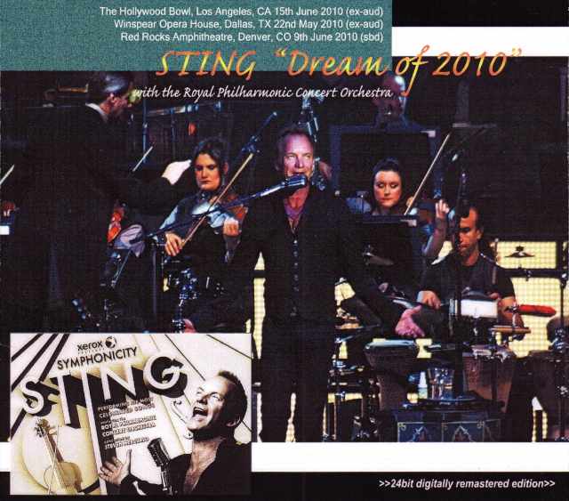 Sting スティング/California Texas Collorado,USA 2010