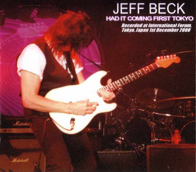 Jeff Beck ジェフ・ベック/Tokyo,Japan 2000