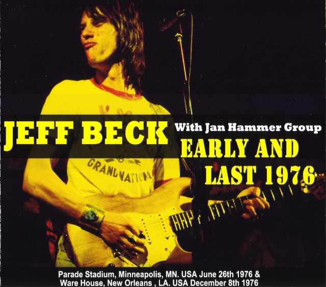 Jeff Beck ジェフ・ベック/Minnesota & Louisiana,USA 1976