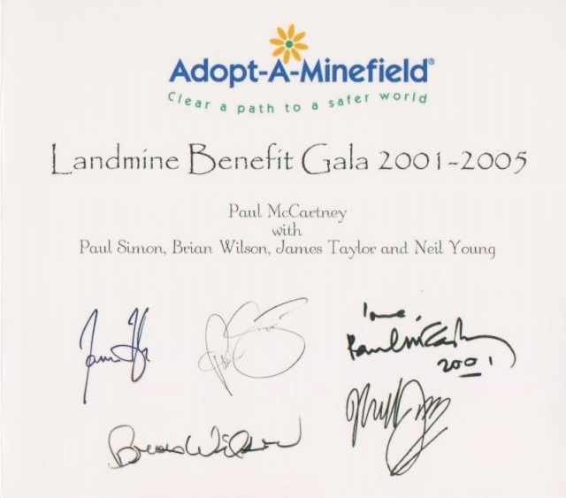 Paul McCartney ポール・マッカートニー/Landmine Benefit 2001-2005