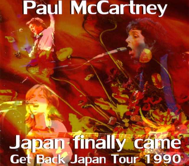 Paul McCartney ポール・マッカートニー/Tokyo,Japan 3.7.1990