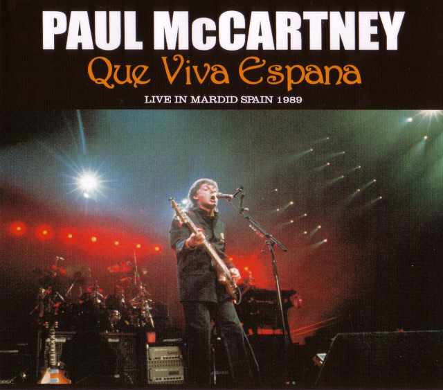 Paul McCartney ポール・マッカートニー/Spain 1989