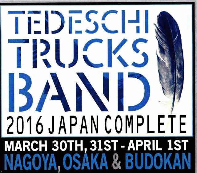 Tedeschi Trucks Band テデスキ・トラックス・バンド/Japan Tour 2016
