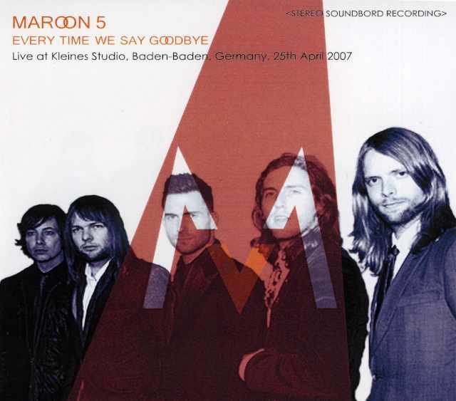 Maroon 5 マルーン5/Live At Baden-Baden,Germany 2007