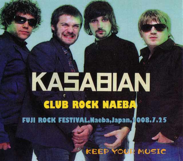 Kasabian カサビアン/Fuji Rock Festival,Naeba,Japan 2008
