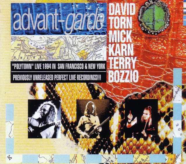 David Torn,Mick Karn,Terry Bozzio デヴィッド・トーン/California,USA 1994