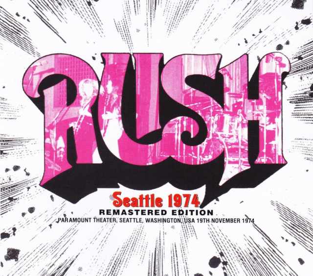 Rush ラッシュ/Washington,USA 1974
